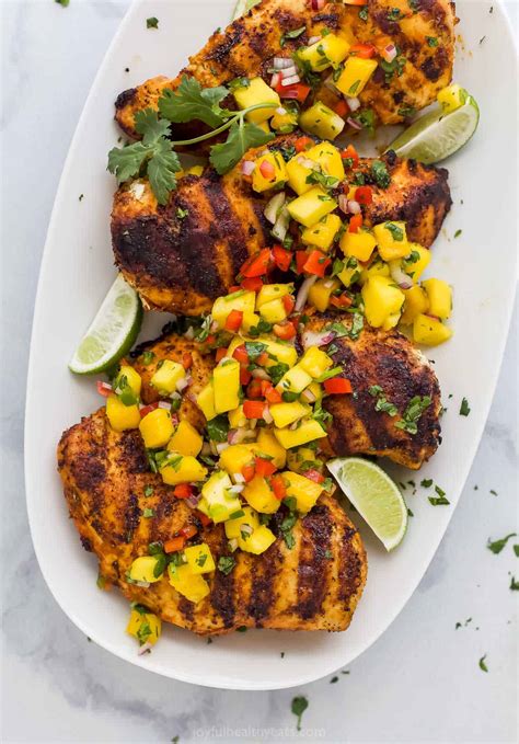 Grilled Chicken With Mango Salsa Story Telling Co