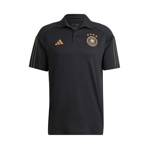 Polo Adidas Alemania Fanswear Mundial Qatar Black F Tbol Emotion