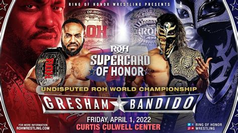 ROH Supercard Of Honor Live Stream Watch Official PPV Fight