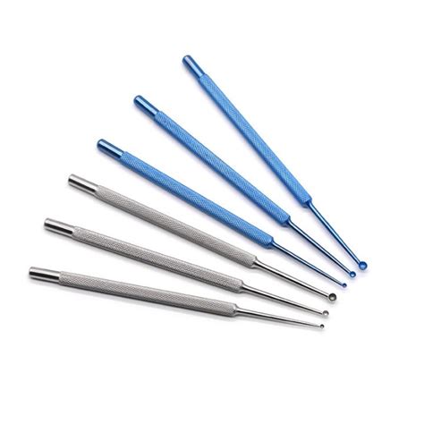 Titaniumstainless Steel Forceps Chalazion Curette Micro Ophthalmic Eye