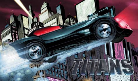 ‘titans Concept Art Featuring The Batmobile Released Rtitanstv