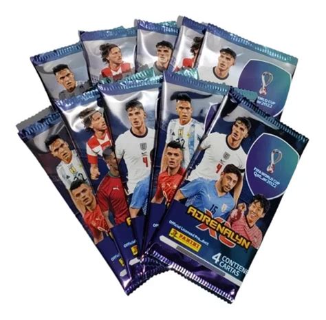 Cartas Adrenalyn Mundial Qatar 2022 Pack X10 Sobres Fs