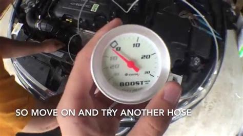 How To Install A Boost Gauge Into Your Vehicle Youtube