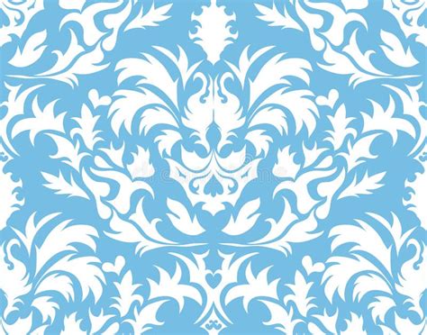 Damask Seamless Background Stock Vector Illustration Of Ornamental