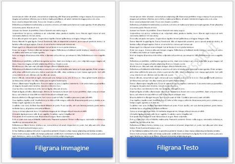 Word Sfondo E Filigrana Come Inserire Sfondi E Filigrana Dei