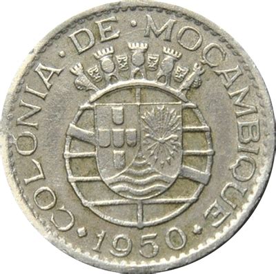 Pronumis Numismática Moçambique Escudo 1950 Mbc