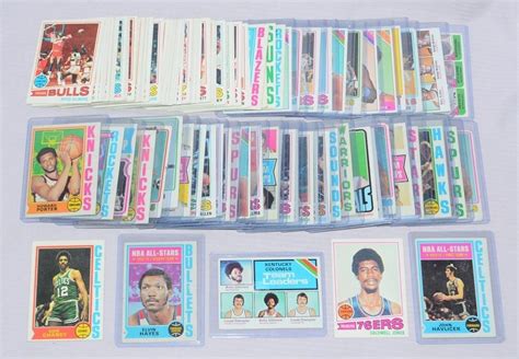 1970s Topps Basketball Cards | Live and Online Auctions on HiBid.com