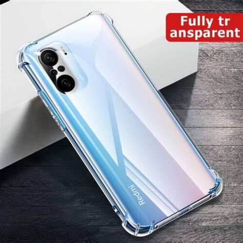 For Xiaomi Mi 12t 11 Poco F3 Redmi Note 10 Shockproof Clear Tpu Soft