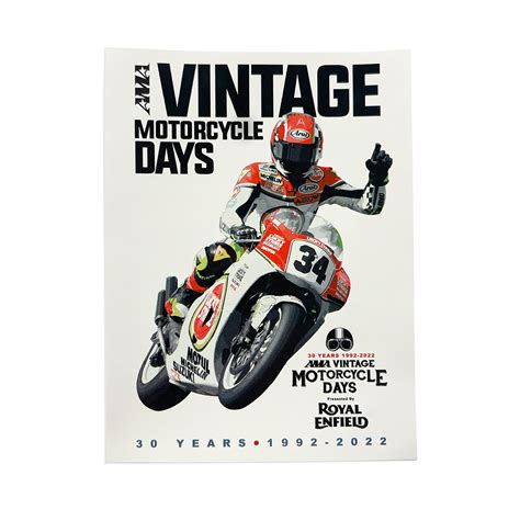 Vintage Motorcycle Racing Decals