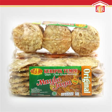 Jual Keripik Tempe Cemilan Oleh Oleh Khas Malang Shopee Indonesia