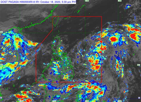 LPA East Of Southern Luzon May Develop Into Tropical Depression