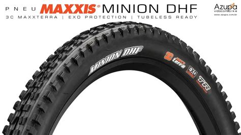 Pneu Maxxis Minion Dhf C Maxxterra Exo Protection Tubeless Ready