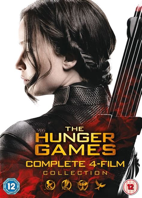 The Hunger Games Complete 4 Film Collection Dvd Box Set Free Shipping Over £20 Hmv Store