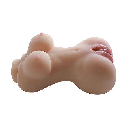 Masturbador em cyber skin corpo feminino vagina e ânus penetráveis Tulipa Sex Shop Loja