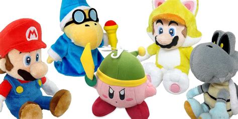 Nintendo Releases New Super Mario Plush Toys The