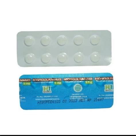 Jual Bisoprolol Mg Strip Tablet Gen Darah Tingg I Hipertensi