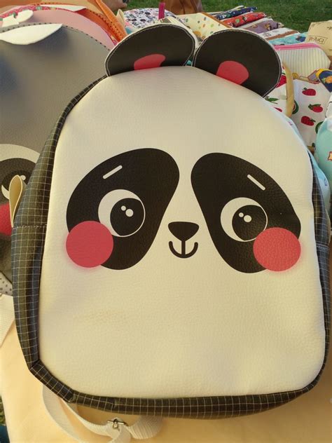 Mochila Infantil Panda No Elo Ateli Betth Shalom Aea F