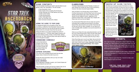 Smash Up Aliens Star Trek Ascendancy