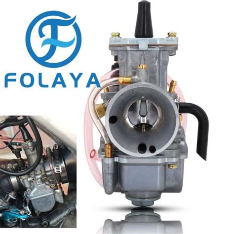 Folaya Carburateur Pwk De Mm Pour Motos Yamaha Suzuki Kawasaki K