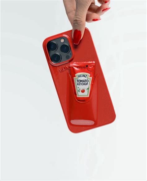 Heinz Create Ketchup Phone Case Famous Campaigns