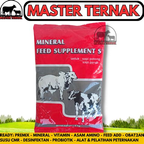 Jual Mineral Sapi Kg Medion Mineral Feed Supplement S Mineral