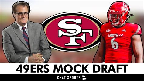 San Francisco 49ers 49ers 2023 NFL Mock Draft Reaction ESPNs Mel