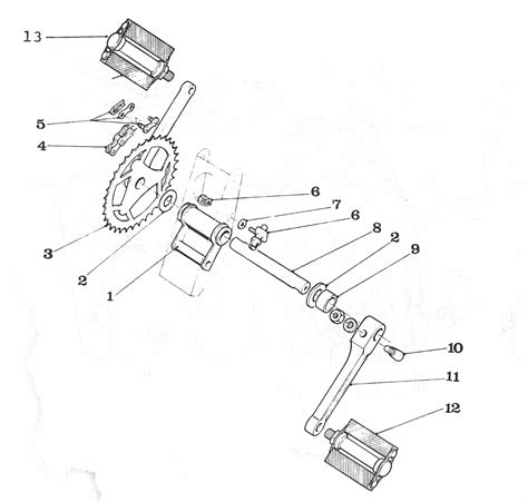 Velosolex Pedalscrank