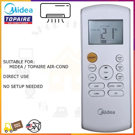 Midea Topaire Replacement For Midea Topaire Air Cond Aircond Air