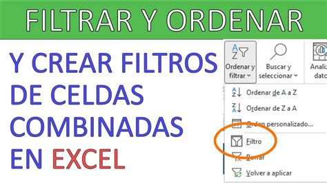 La mejor forma de filtrar y ordenar filas según datos de una columna