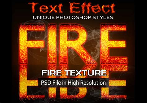 Fire Text Effect Psd File Free Photoshop Brushes At Brusheezy