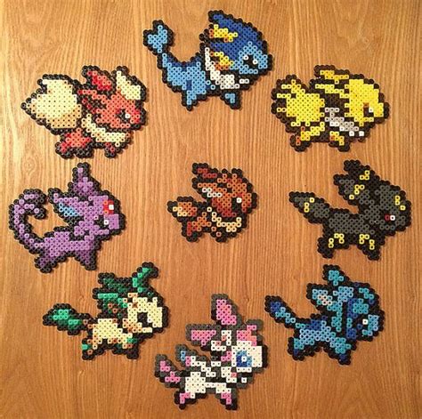 Sprites De Pok Mon Eeveelution Super Mignons Fait La Main Laide