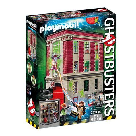 Playmobil Ghostbusters Firehouse by JR Company