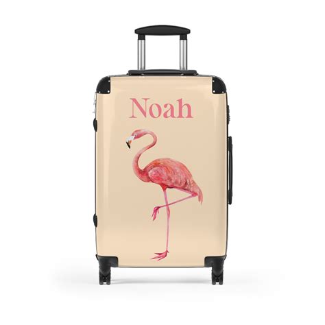 Flamingo Custom Suitcase Stylish Flair For Your Journeys