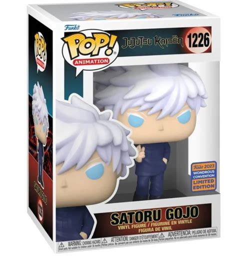 FUNKO POP JUJUTSU Kaisen Satoru Gojo WonderCon 2023 Wondrous Convention