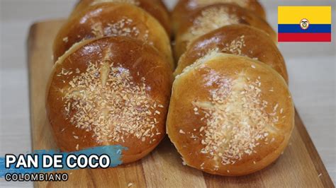 Como Hacer Pan Coco Colombiano 🇨🇴 Receta De Pan De Coco Facil Pocos