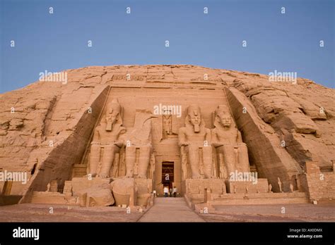 Sun Temple of Ramses II, Abu Simbel, Aswan, Egypt Stock Photo - Alamy