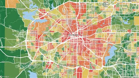 Fort Worth Tx Violent Crime Rates And Maps