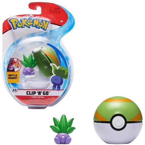 Boneco Pokemon Oddish E Pokebola Nest 2606 Sunny Brinquedos No Shoptime