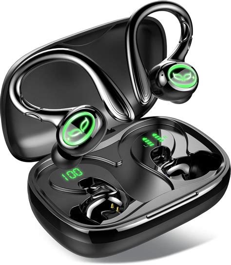 uaue Wireless Headphones, Wireless Earbuds Sport Bluetooth 5.3 ...