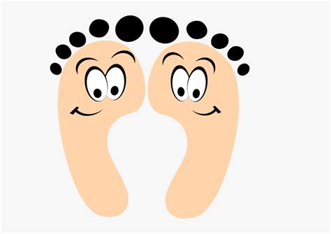 Feet Funny Cartoon Funny Feet Clipart Hd Png Download Transparent