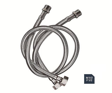 Bsp Female X Male Flexible Tap Connector Flexi Hose Len