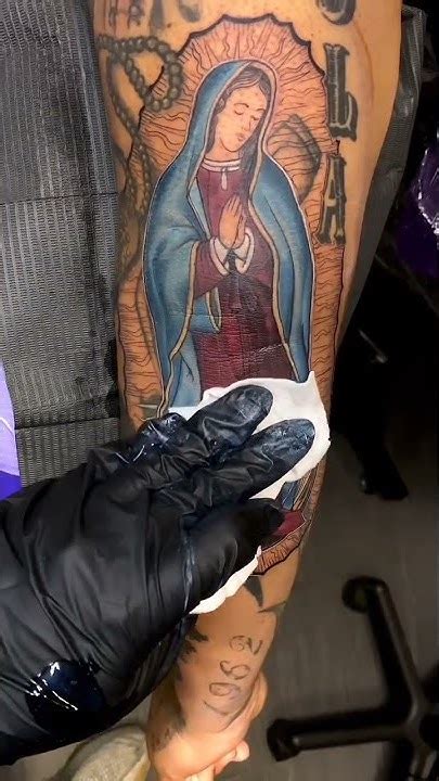 тату на руке Богоматерь #shorts #tattoo - YouTube