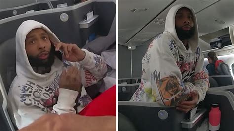 Odell Beckham Yelled At Annoyed Passenger During Plane Incident Police