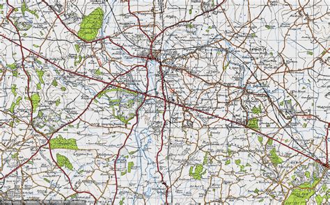 Old Maps Of Two Gates Staffordshire Francis Frith