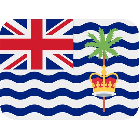 British Indian Ocean Territory Flag Icon Twemoji Flags Iconpack Twitter