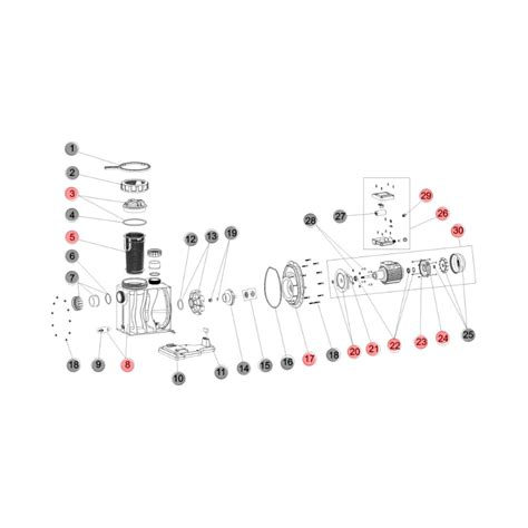 Pompe COLUMBIA Moteur ATB