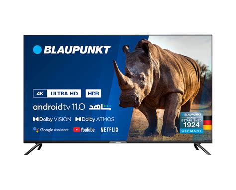 Blaupunkt 43UBC6000D 43inch 4K-UHD Android Smart TV - Blaupunkt
