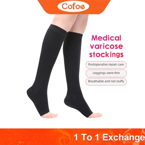 Cofoe Medical Varicose Veins Socks Compression Elastic Anti Thrombosis