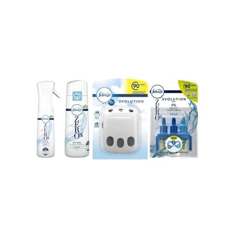 Buy Febreze Zero Air Mist Starter Kit Febreze Zero Air Mist Refill Aqua