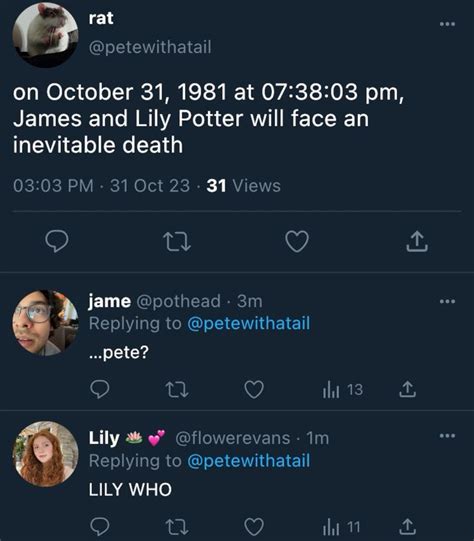 Marauders Era Tweets Halloween Edition In 2024 The Marauders All